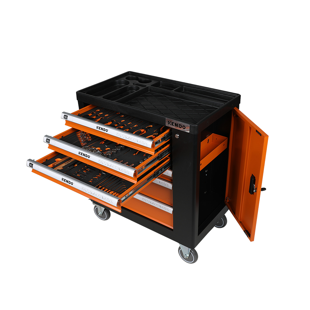 Kendo 146 Piece Tool Trolley Set