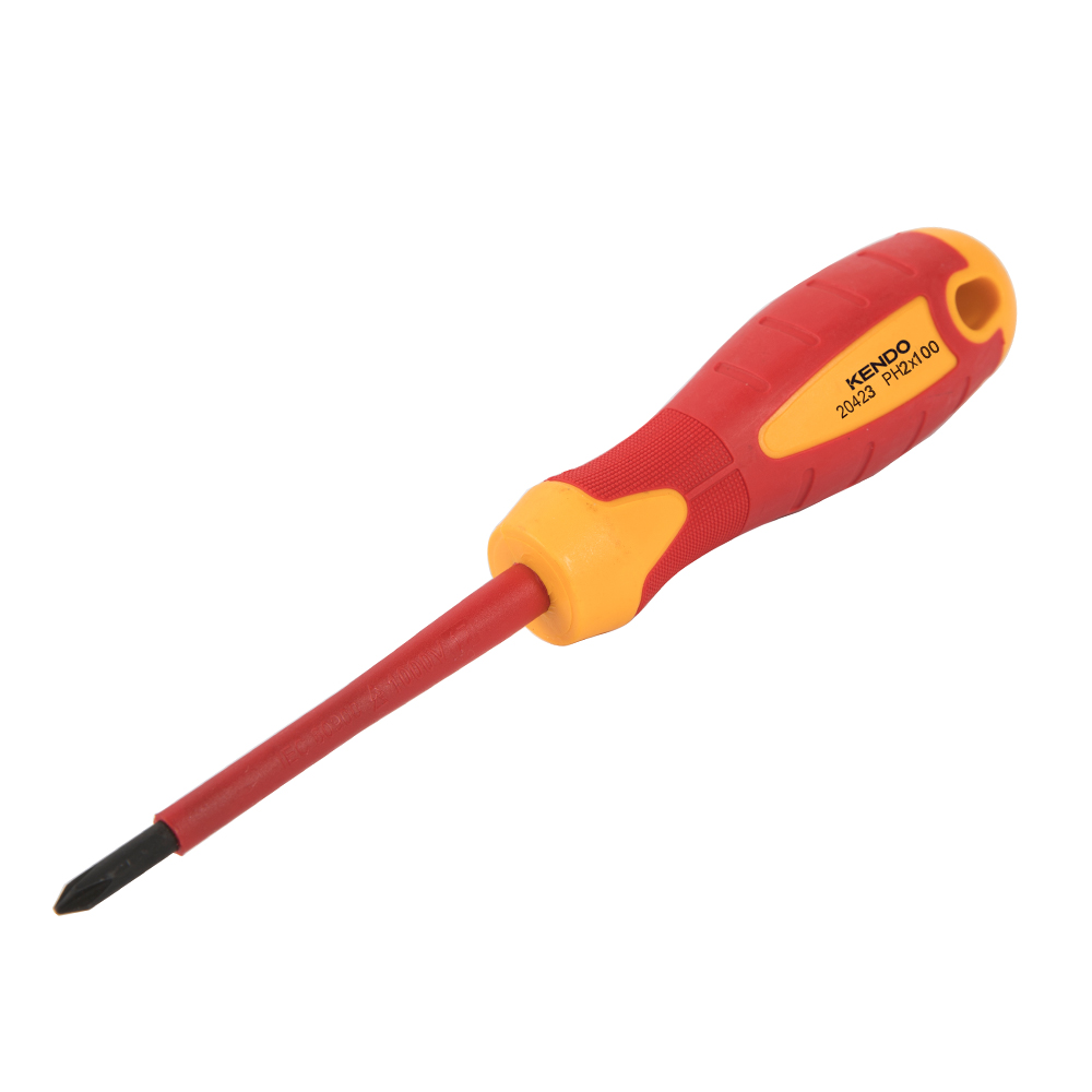 Kendo VDE Screwdriver, Phillips PH2x100