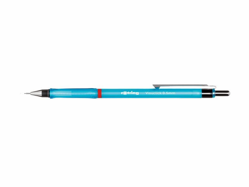 rOtring Visuclick – 0,5mm Blue Translucent Barrel