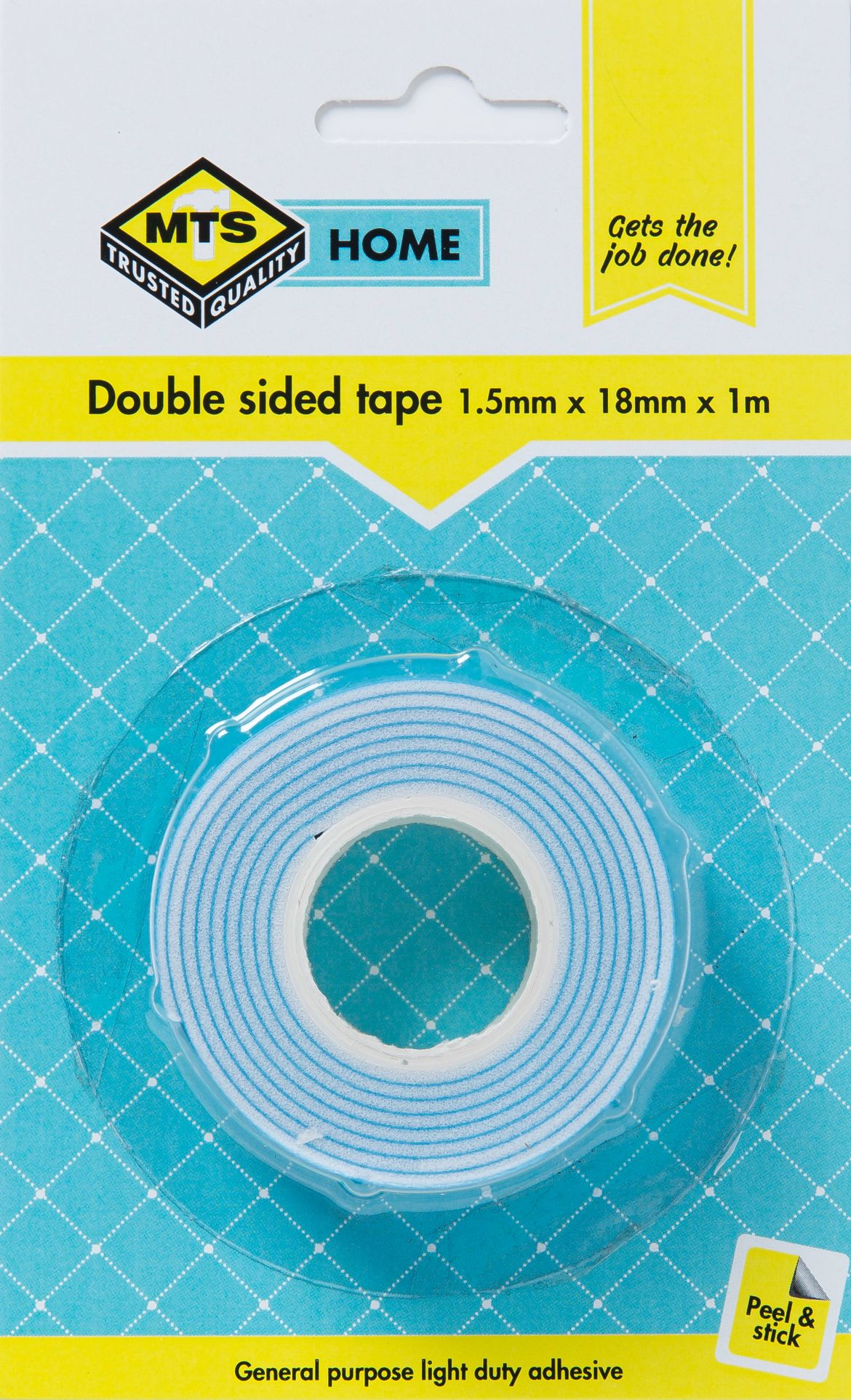 MTS Home Double Sided Tape 1.5X18mmx1mm