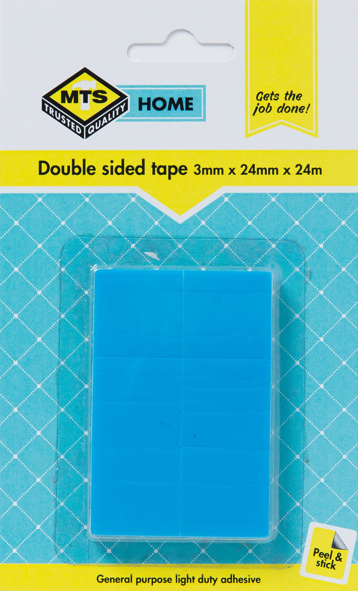 MTS Home Double Sided Tape 3mmx24mmx24mm