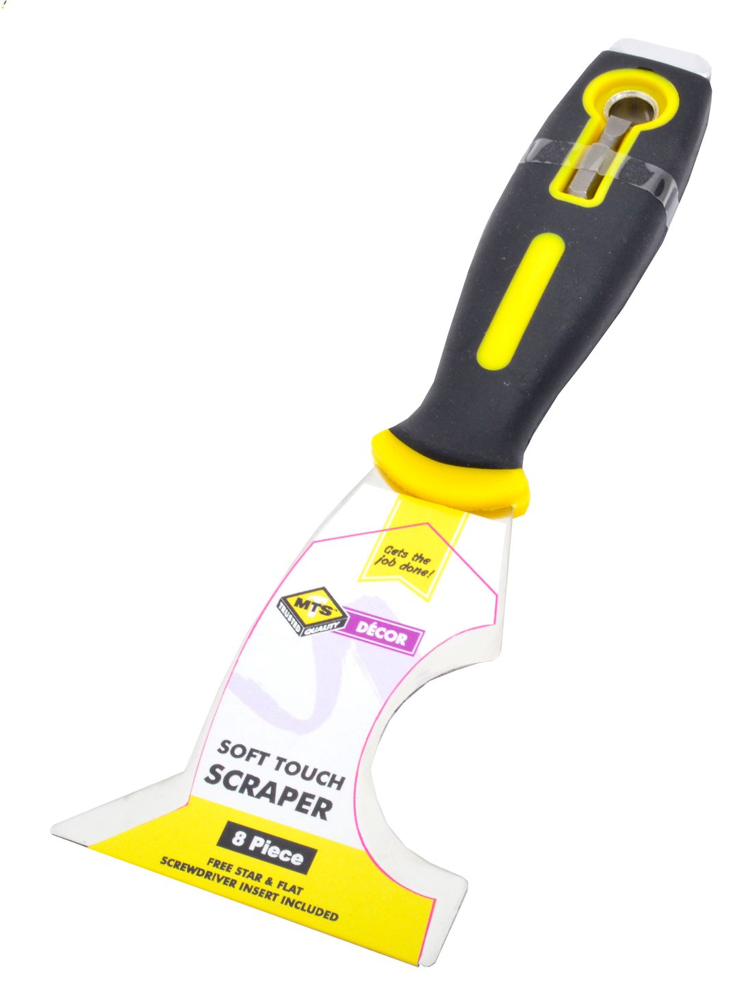 MTS Scraper Ss Soft Touch 8 Piece Kit