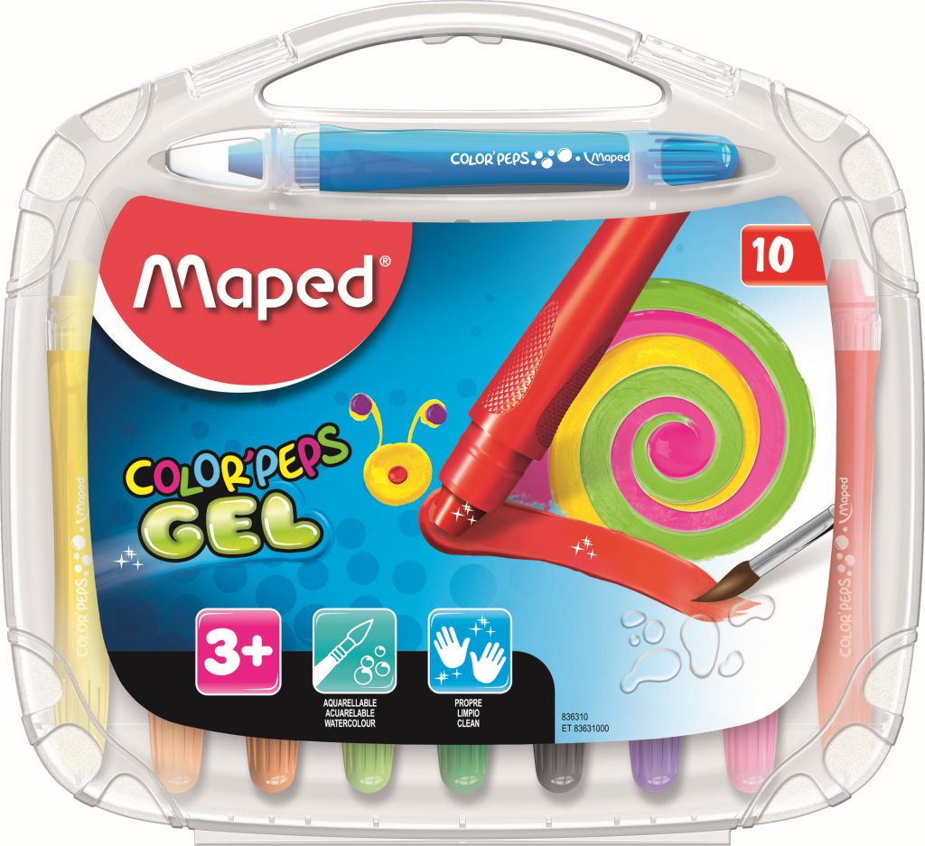 Maped Gel Crayons 10’s
