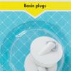 MTS Home Basin Plug White 2 Piece MTS Home Basin Plug White 2 Piece