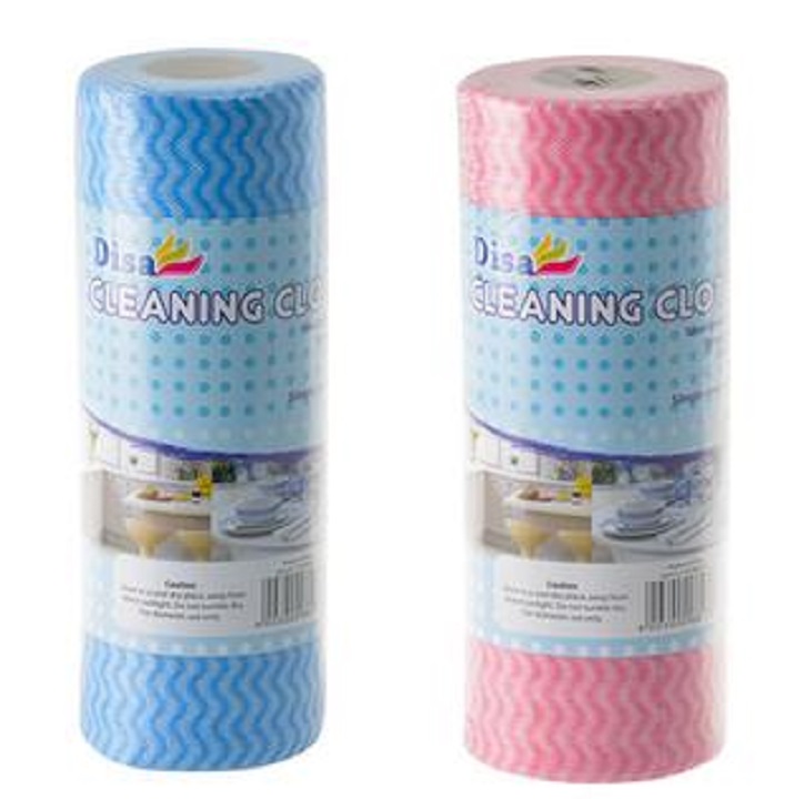 Pack of 2 x Cleaning Cloth Roll 30’s 50 x 22cm