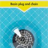 MTS Home Basin Plug & Chain – Black MTS Home Basin Plug & Chain – Black