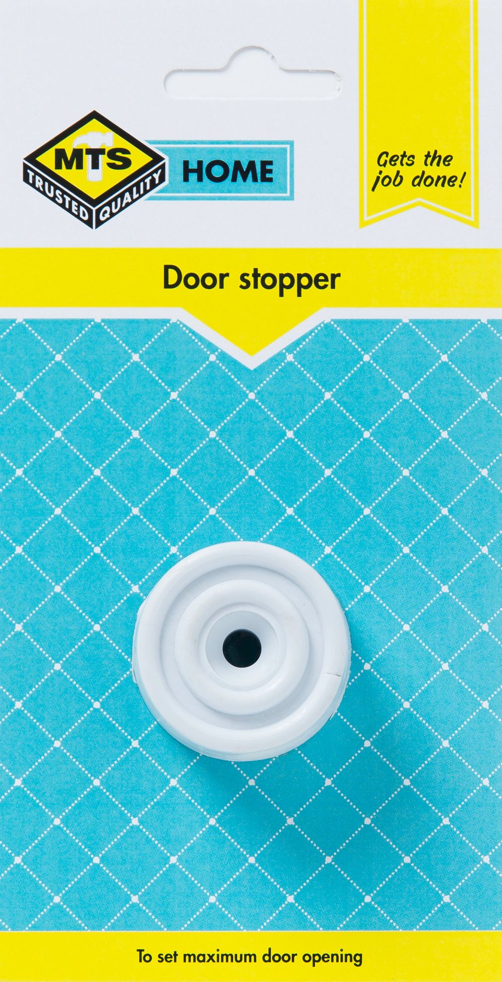MTS Home  Door Stopper White 1 Piece