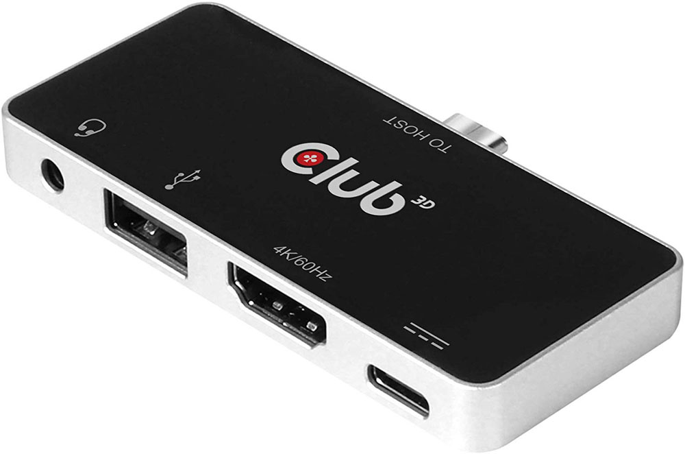 Club 3D Type-C 4-in-1 Hub to HDMI Docking Station