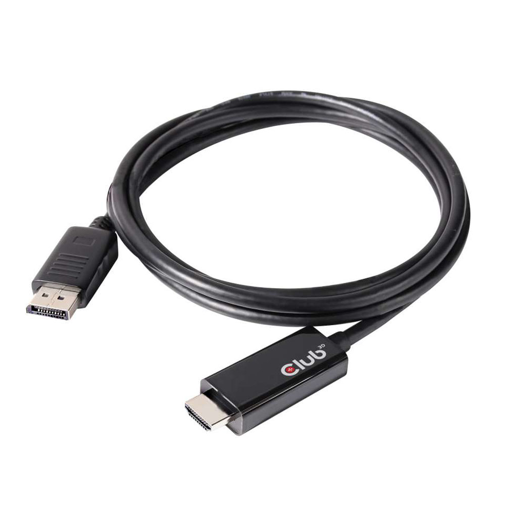 Club 3D DisplayPort 1.4 To HDMI 2.0B HDR – 2m