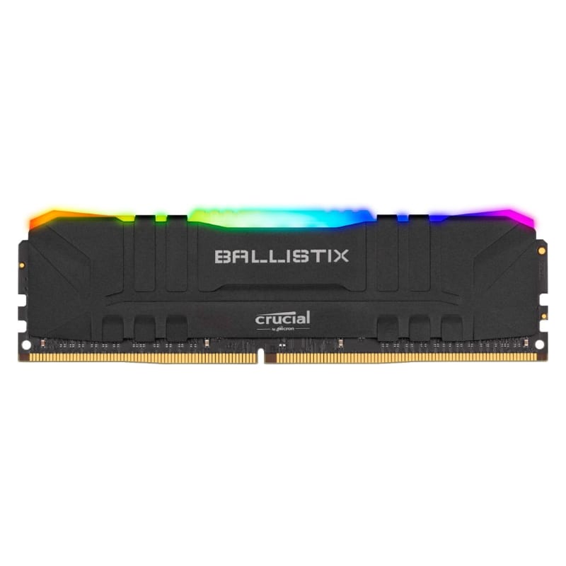 Ballistix RGB 16GB DDR4 3200MHz Desktop Gaming Memory – Black