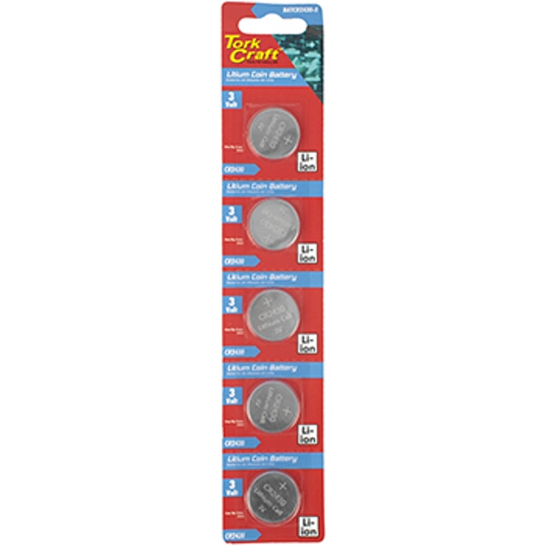 Cr2430 3V Lithium Coin Battery X5 Pack (Moq 20)