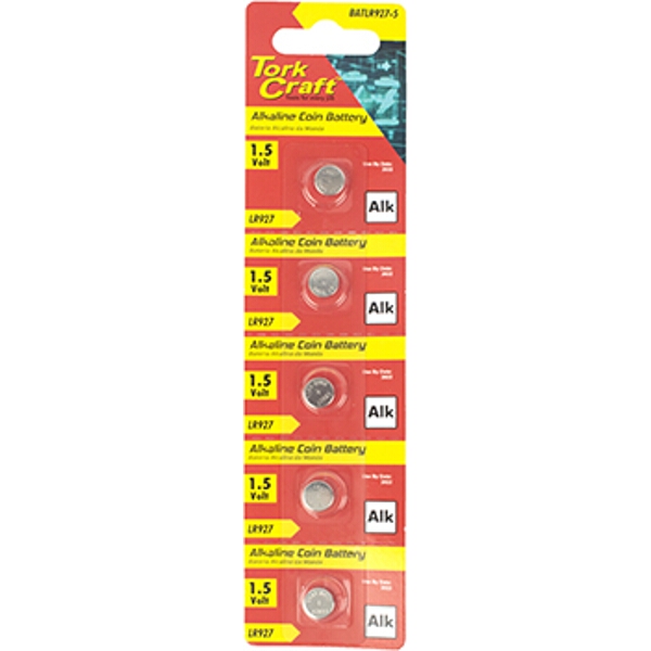 Lr927 Alkaline Coin Battery X5 Pack (Moq 20)