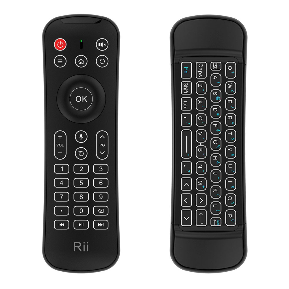 Zoweetek Wireless Keyboard, Air Mouse, IR Remote And Mic (ZW-630-MX6)