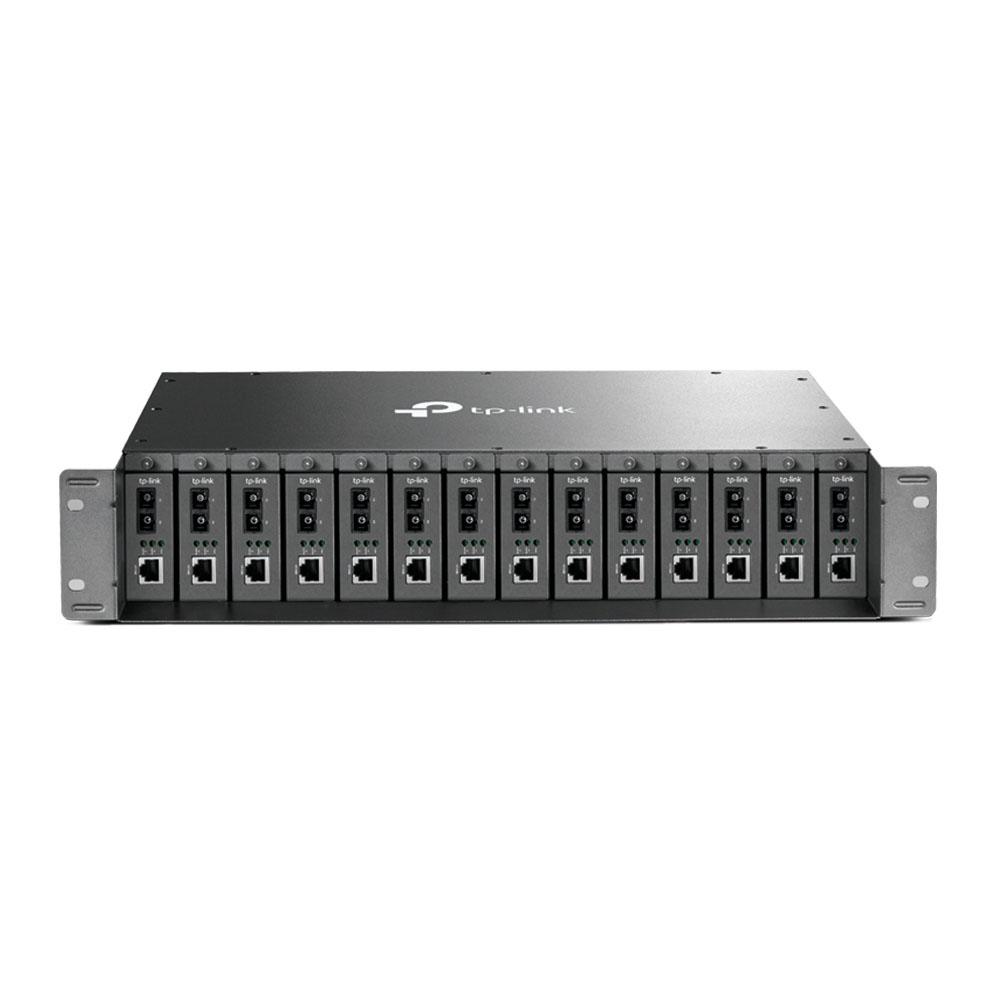 TP-LINK Media Converter Rack 14-Slot 1x PSU