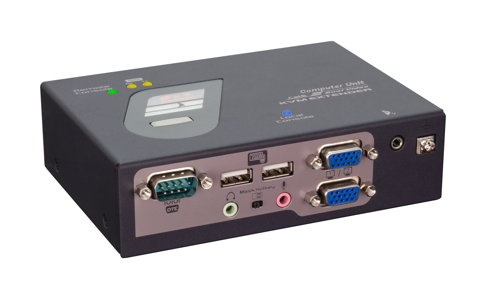 Rextron KVM Extender Dual View