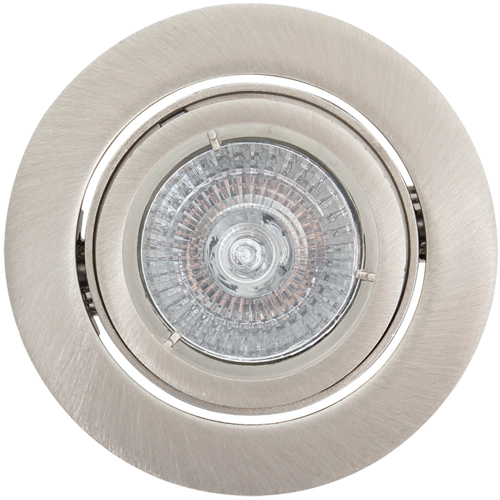 Eurolux Downlight Twist Tilt Gu10 Satin Chrome