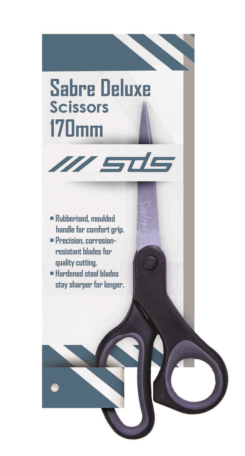 SDS Sabre Deluxe Scissors – 170mm – Box of 12