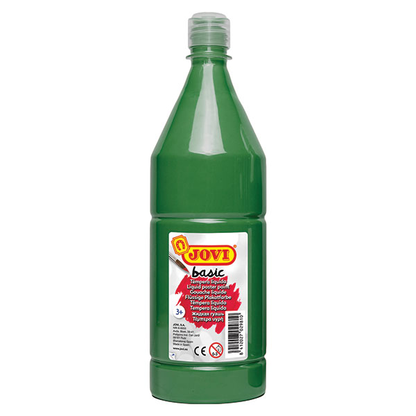 JOVI Basic Liquid Poster Paint 1litre Dark Green