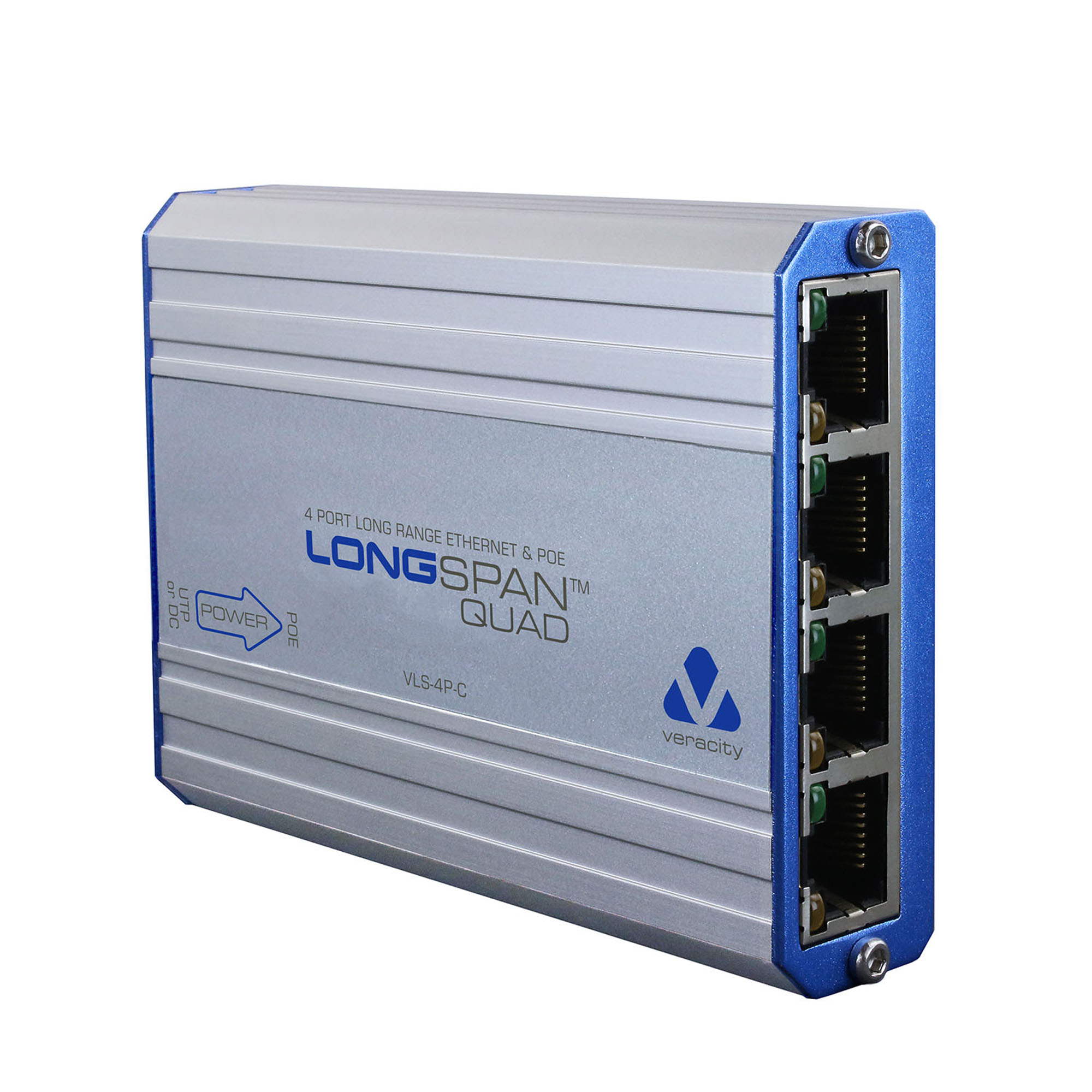 Longspan Quad Port PoE Camera Unit