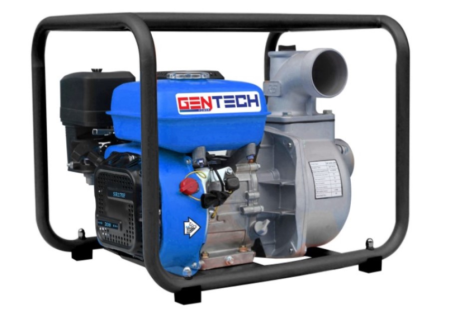 Gen-Tech Petrol Water Pump 3″ LRP