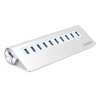 Orico Aluminium Alloy 10 Port USB3.0 HUB – Silver Orico Aluminium Alloy 10 Port USB3.0 HUB – Silver