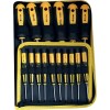 Screwdriver Set 16 Pc In Canvas Bag Standard & Precision Sizes Incl Screwdriver Set 16 Pc In Canvas Bag Standard & Precision Sizes Incl
