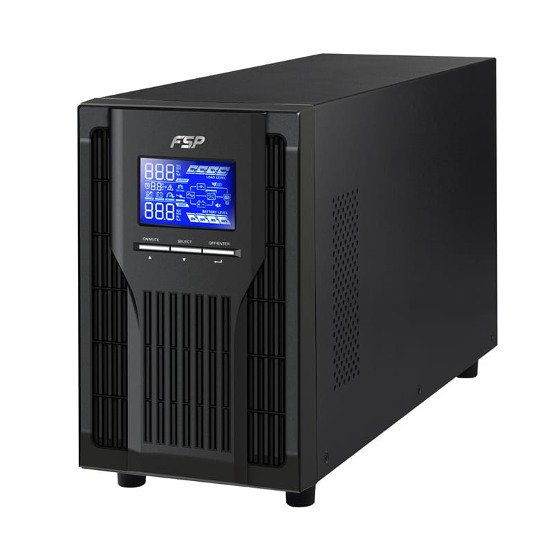FSP Champ 1000VA 900W 2x Type-M UPS – Black
