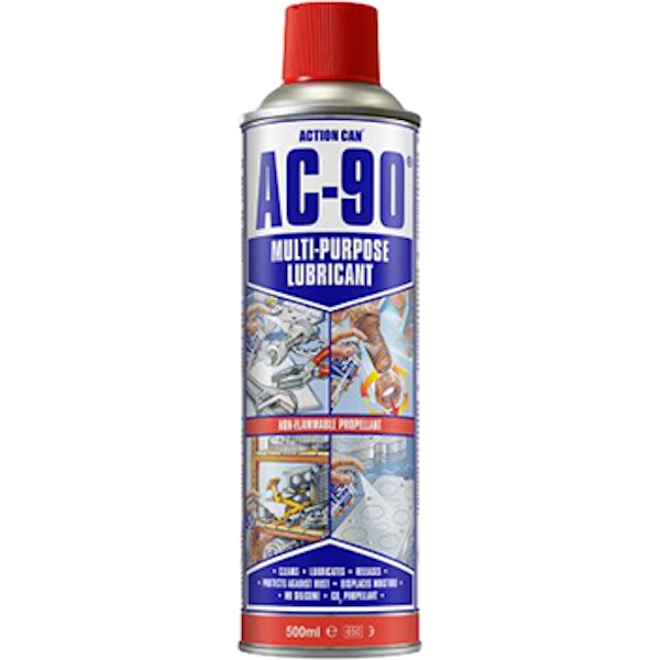 Action Can Multi Purpose Lube Ac-90 Co2 500Ml