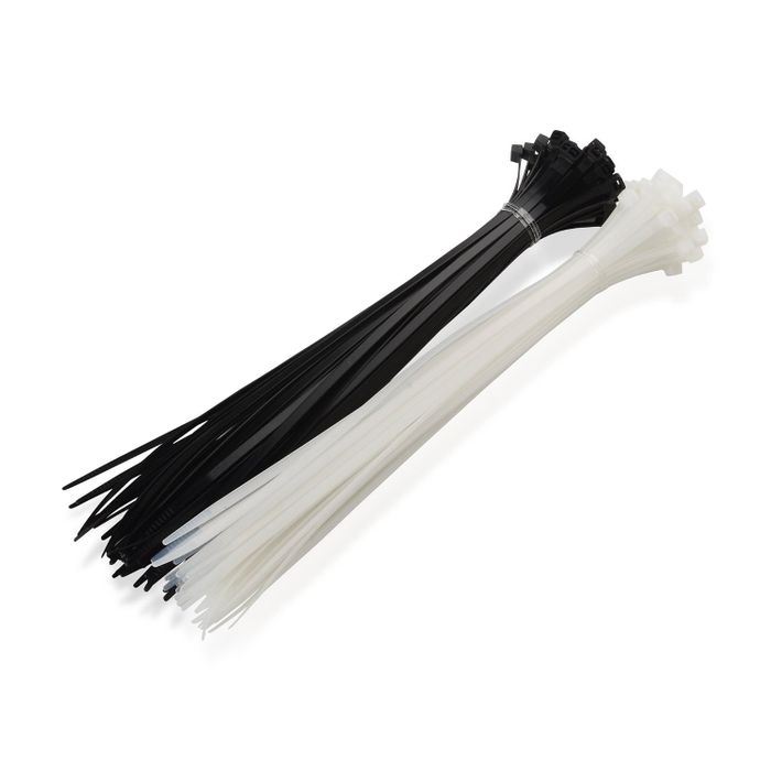 MTS 400 Piece Cable Tie Combo Black & White
