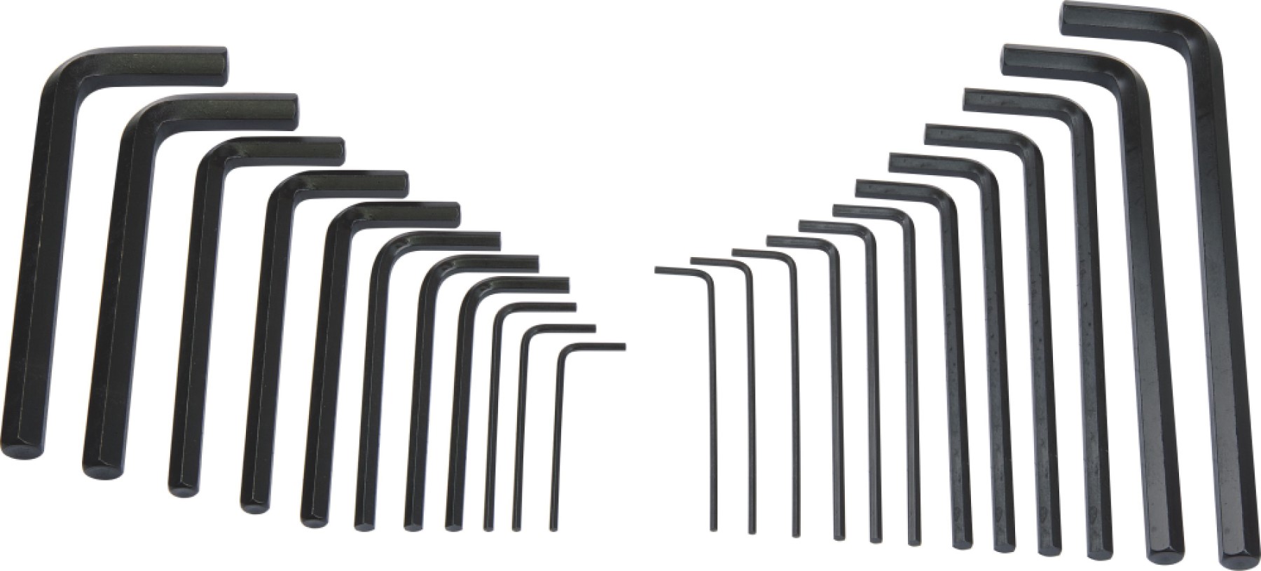 MTS Allenkey Set mm/Af 25 Piece 1653