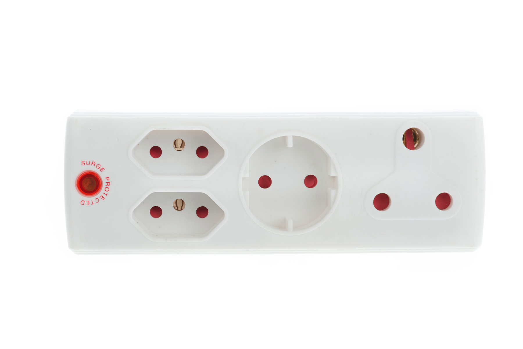 Electricmate 1X16AMP+1X SKO+2×5 3PinSurge – White