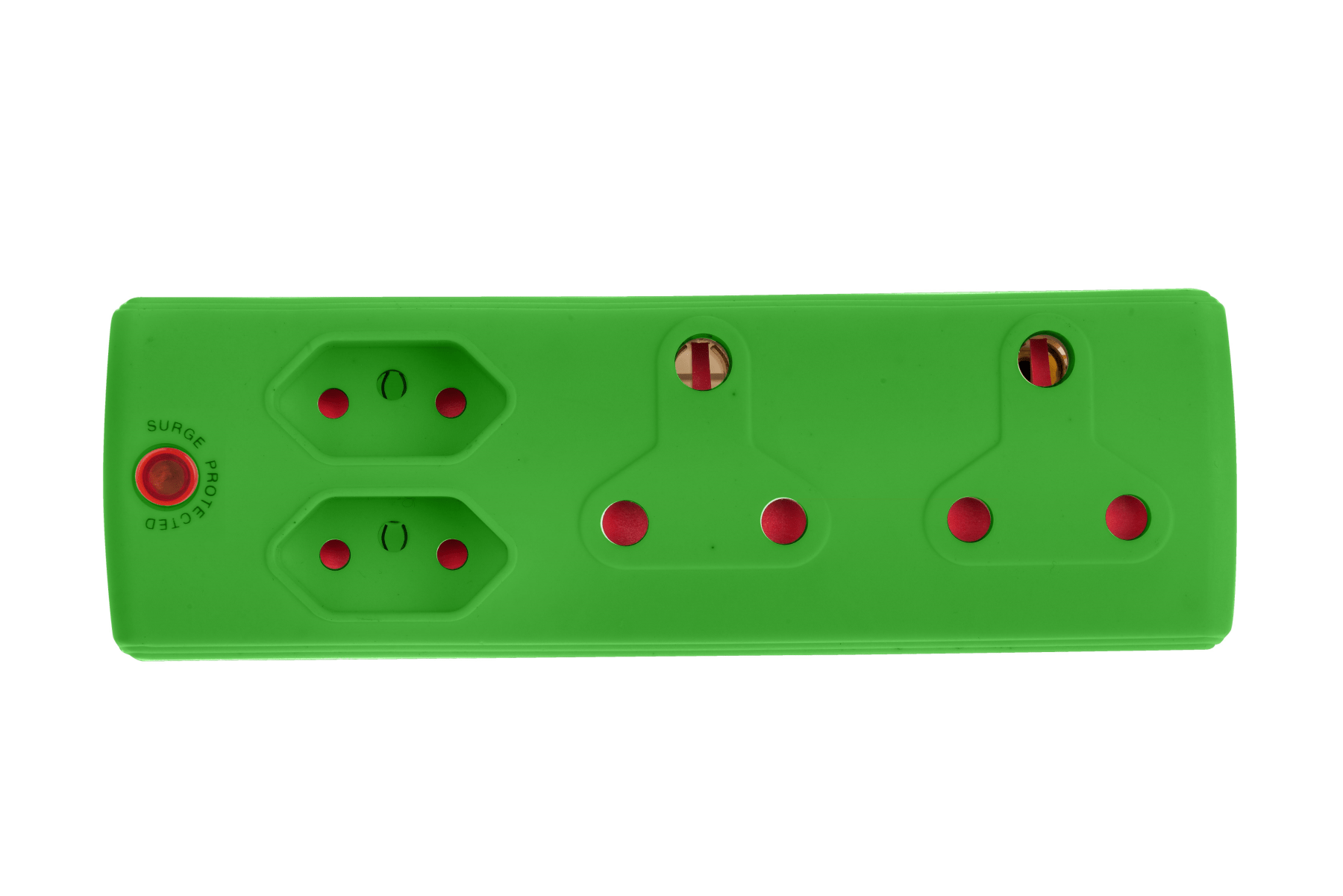 Electricmate 2X16AMP+2×5 3 Pin Adaptor – Green