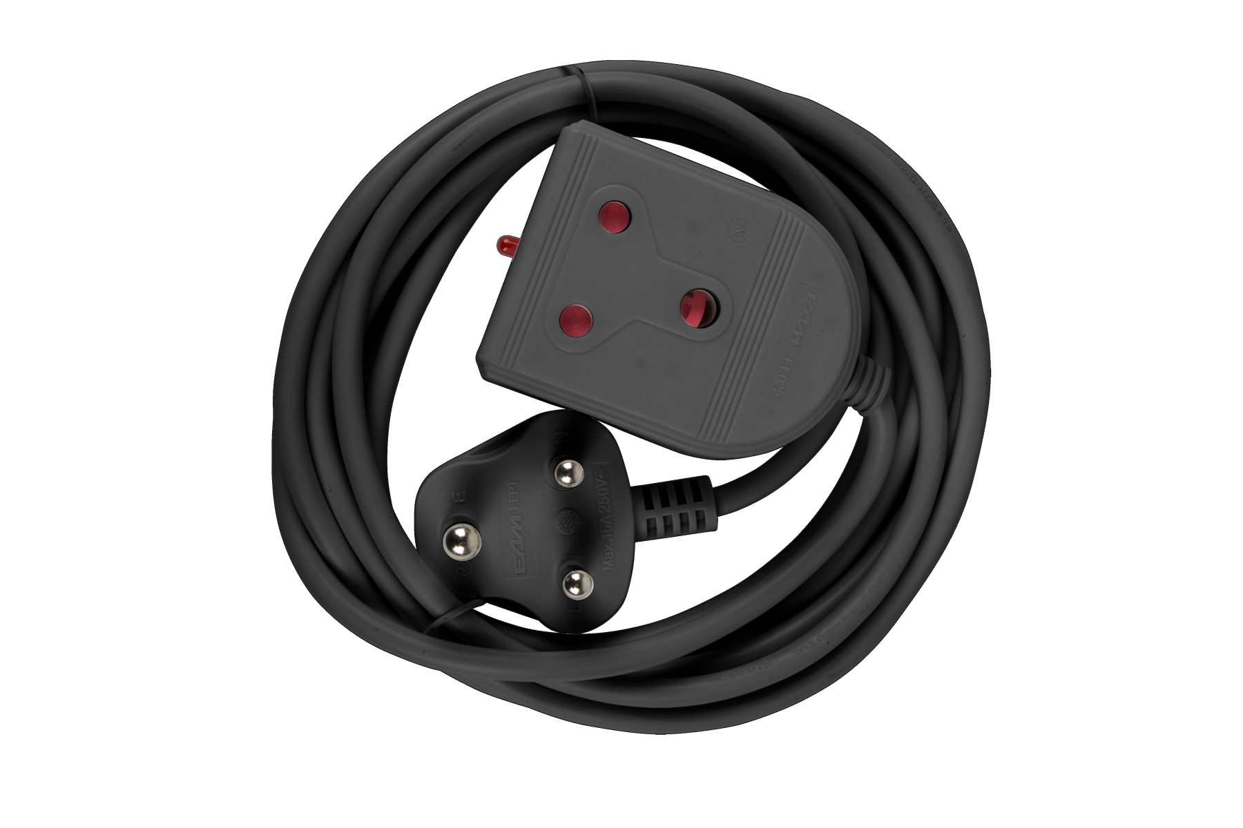 Electricmate 16A 3m Extension Lead