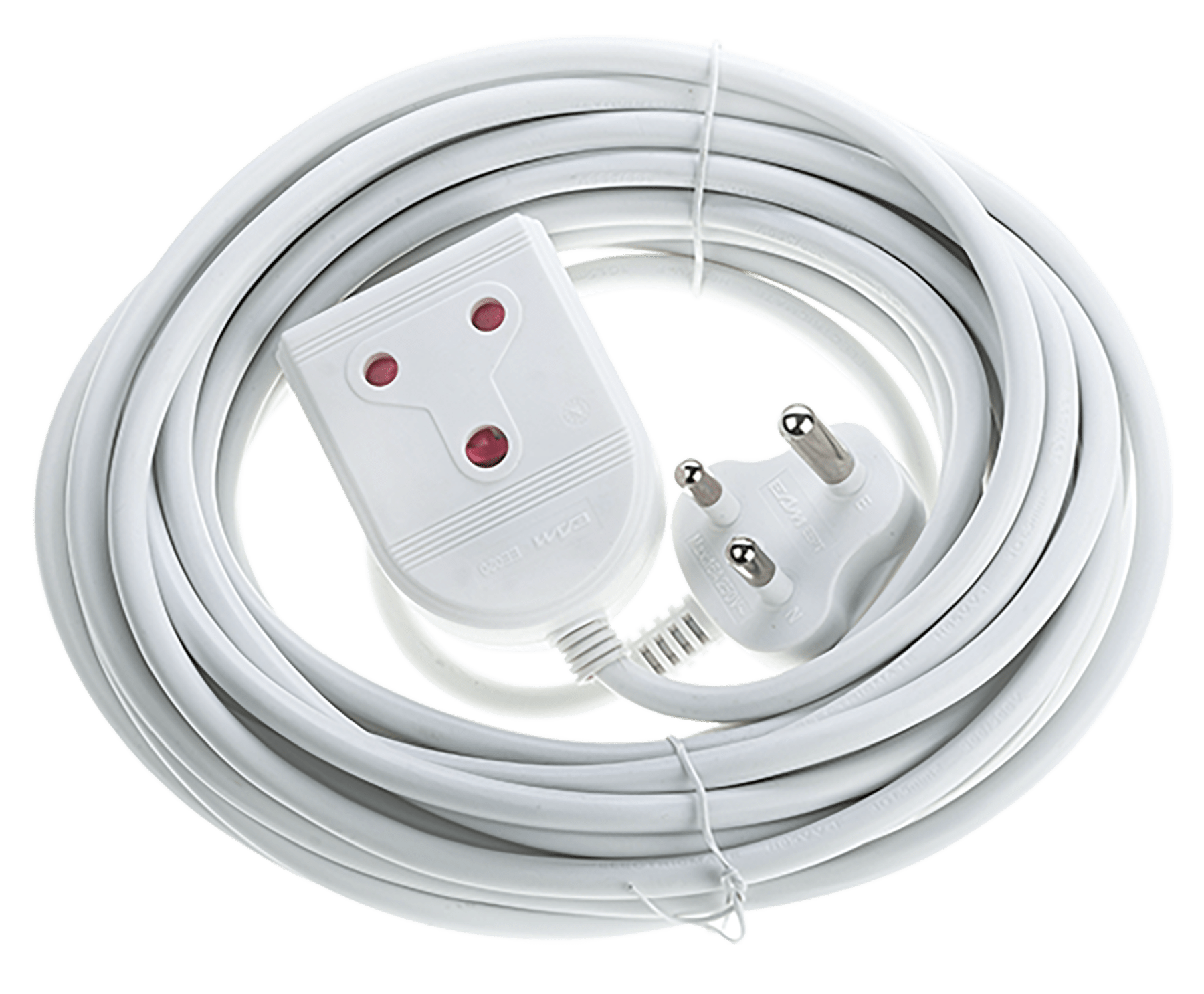 Electricmate 16A 10m Extension Lead – White