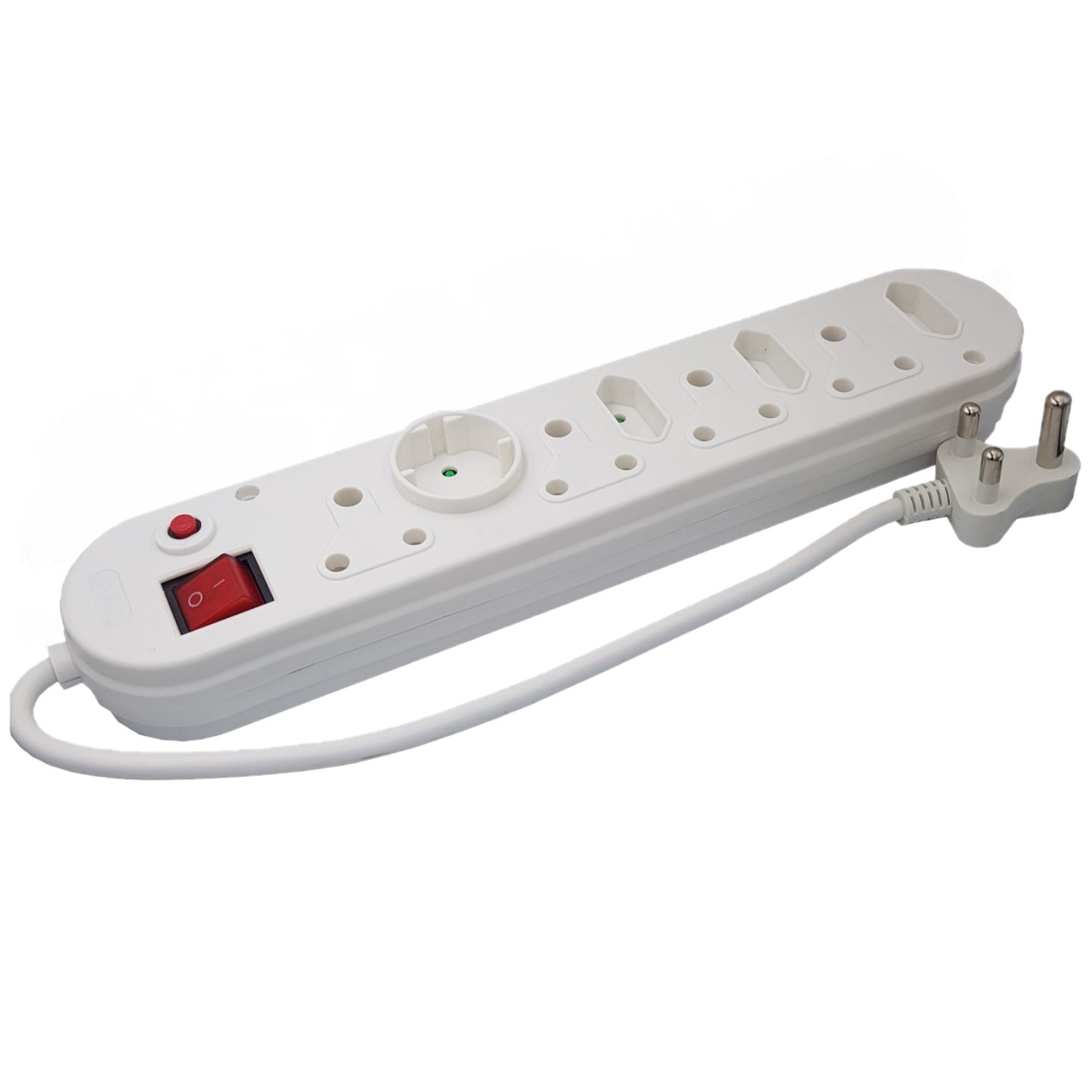 Multiplug 8 Way Electrical: With Overload & Control Switch (E27)