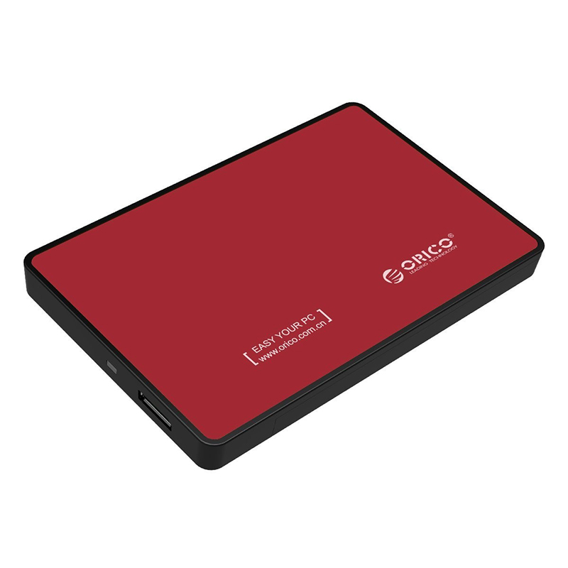 Orico 2.5″ USB3.0 External HDD Enclosure – Red