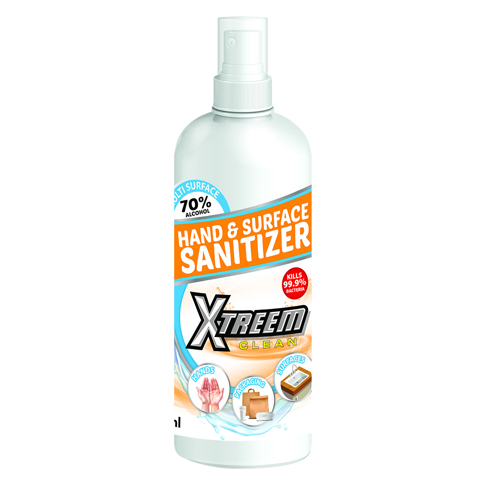 Xtreem Hand & Surface Sanitizer 500ml – Carton of 25