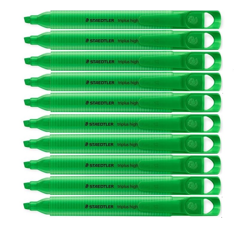 Steadtler Highlighter Green Box of 10