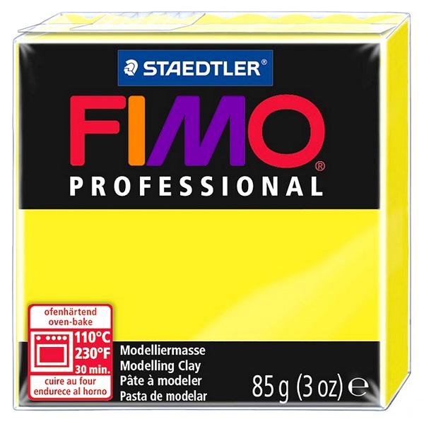 Staedtler Fimo Clay Professional Lemon 85g