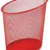 Alba 18litre Round Wastebasket Red Alba 18litre Round Wastebasket Red