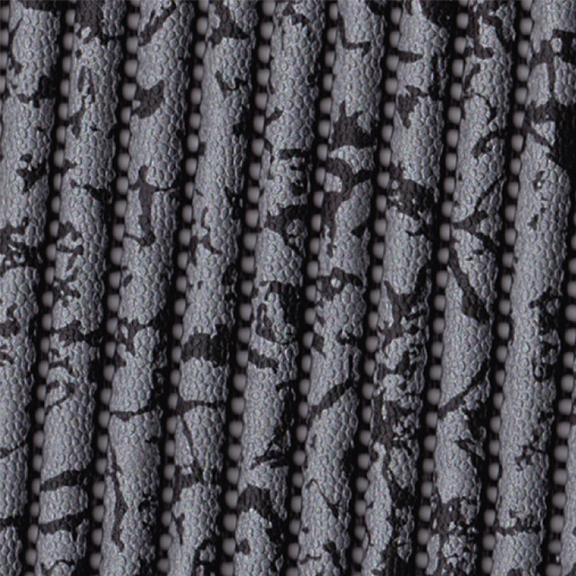 Seagull PVC Foam Floor Covering – Black/Silver – 65cmx15m