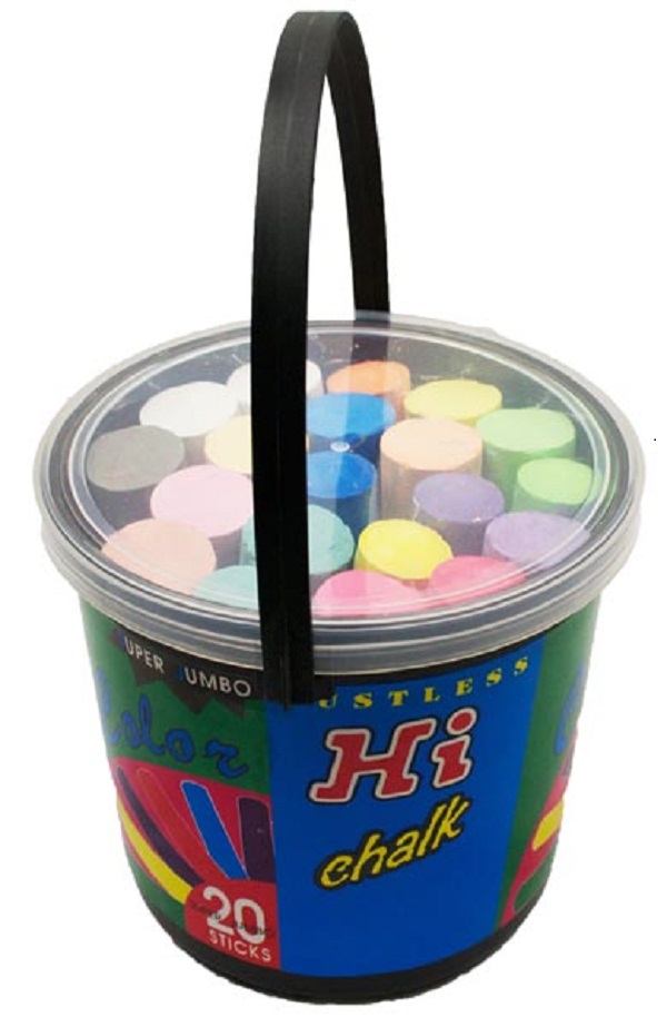 Hi Chalk, Super Jumbo Dustless Colour Chalk