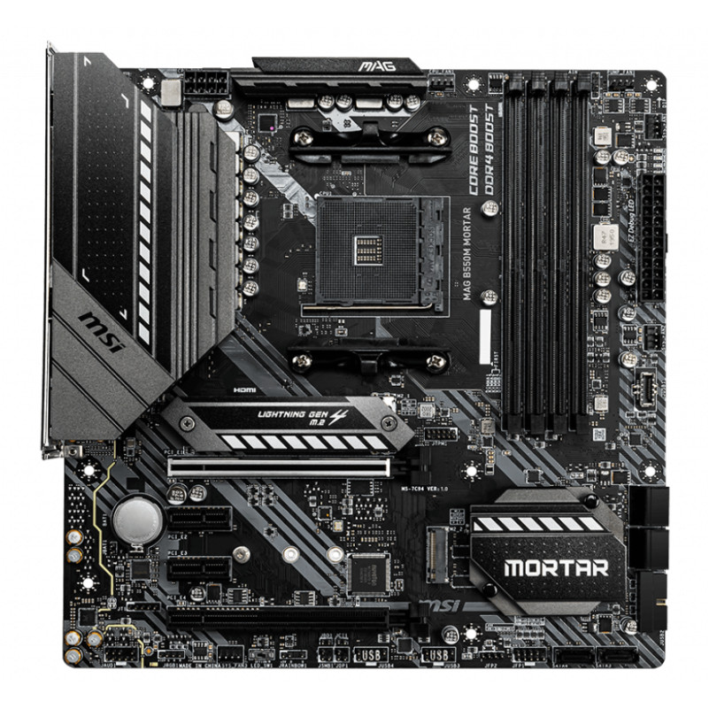 MSI MAG B550M MORTAR AM4 Micro-ATX Motherboard
