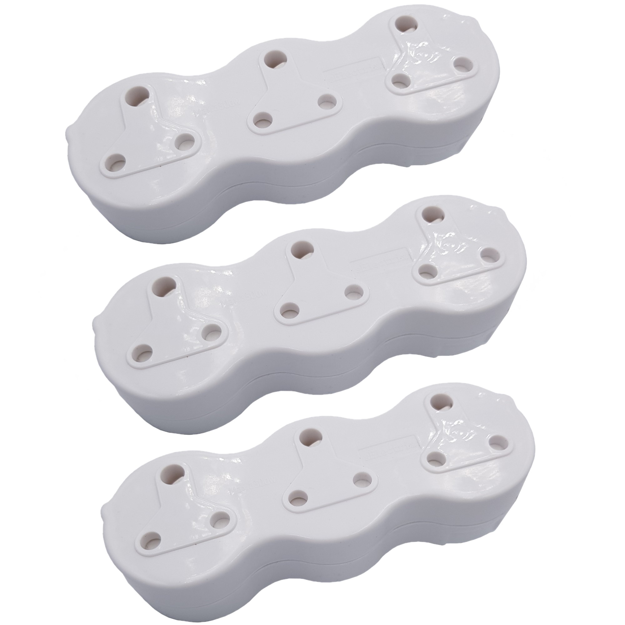 Direct Plug-in Multi Plugtop – 3 way – E 52 (3 Pack)