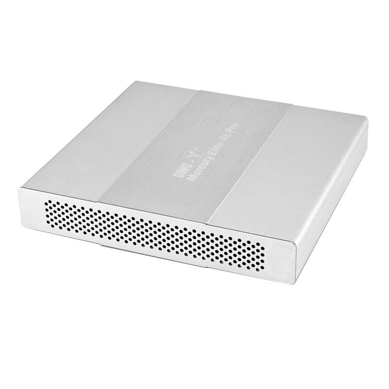 OWC Mercury Elite Pro Dual Mini 2.5″ USB3.1|USB-C Enclosure – Silver