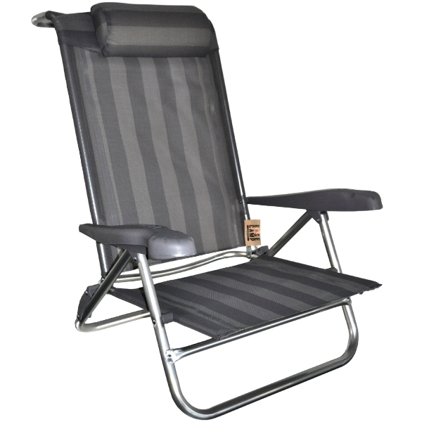 BaseCamp – Beach Recliner Chair – With Pillow