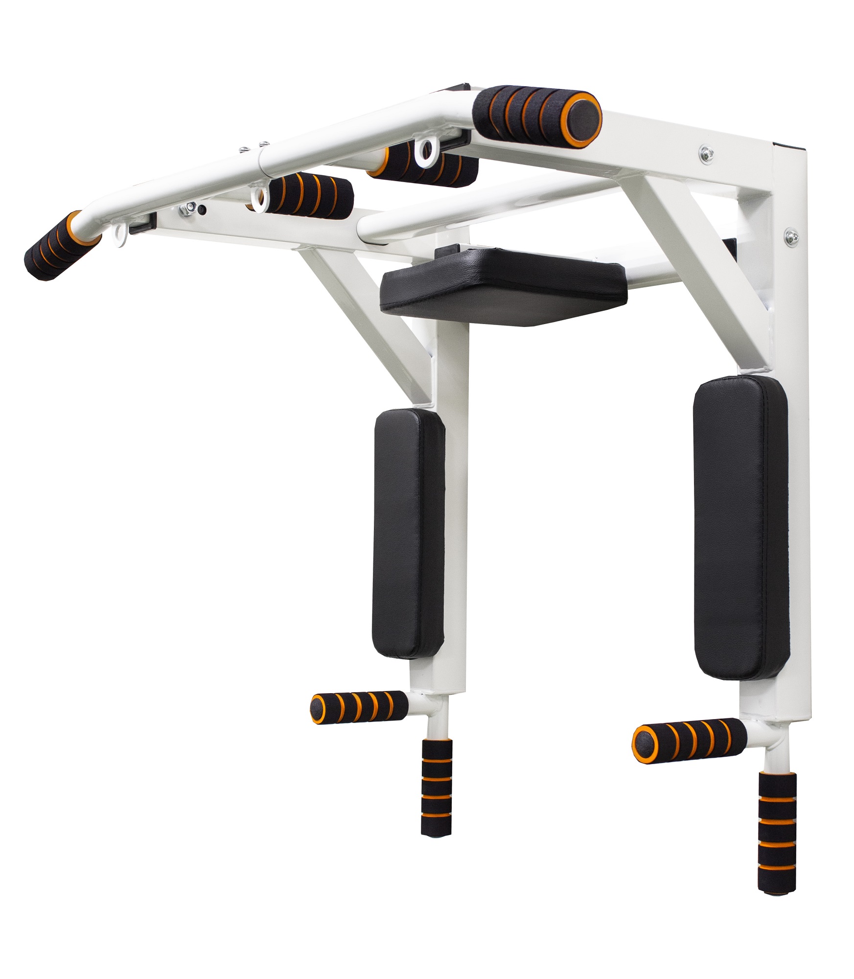 TechnoFit Pull Up Bar Multifunction 8-in-1 Exercise Station – White