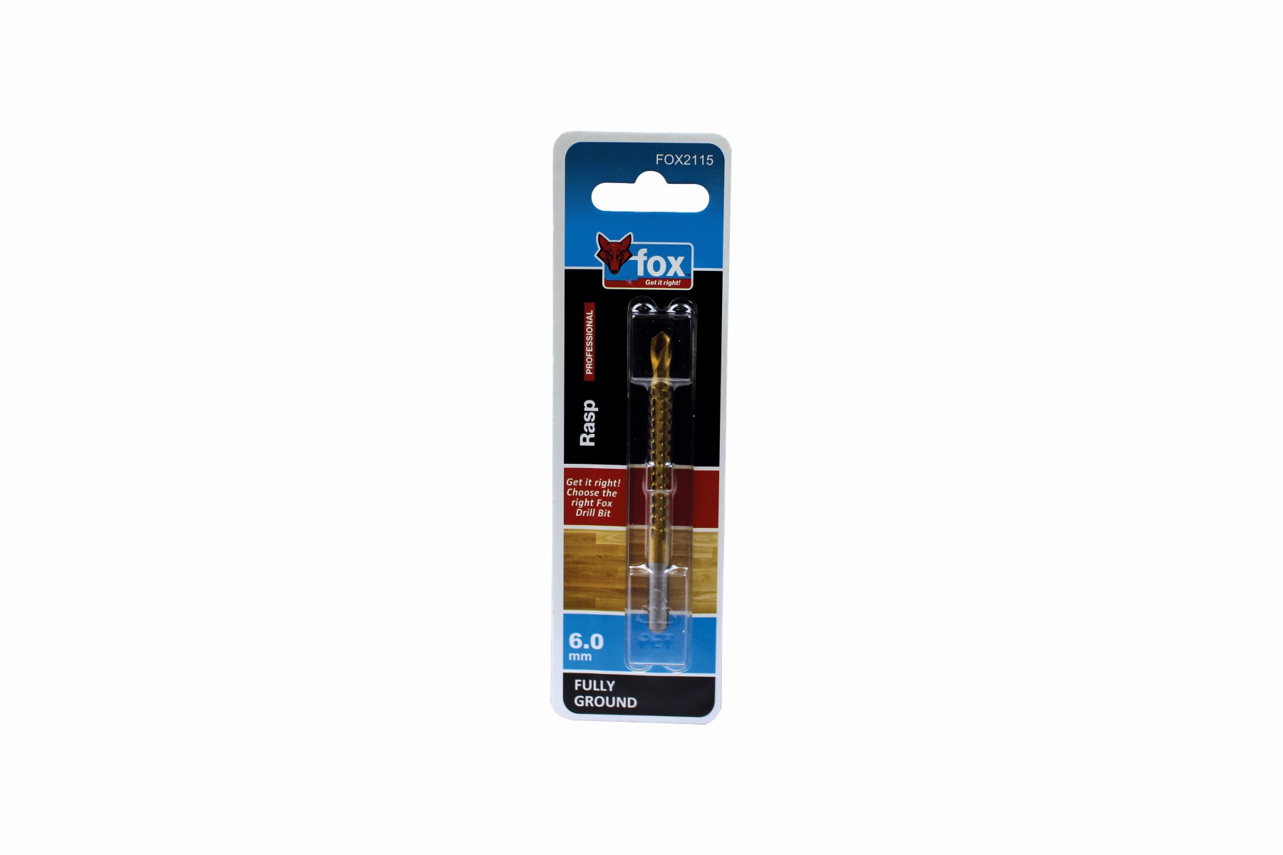 FOX Wood Rasp Drill Bit 6.0 X 90mm