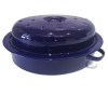 Enamel Casserole & Roasting Dish – Oval Shaped (Blue) Enamel Casserole & Roasting Dish – Oval Shaped (Blue)