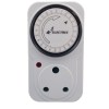 24 Hour Daily Programmable Analogue Electric Timer Plug 24 Hour Daily Programmable Analogue Electric Timer Plug